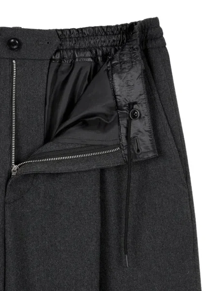 Pantaloni Studio Tomboy cu model pepito plisate gri