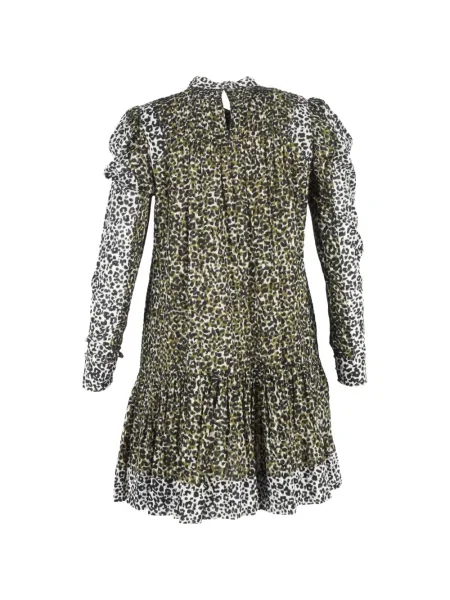 Rochie mini Ulla Johnson cu imagine cu model leopard de costum