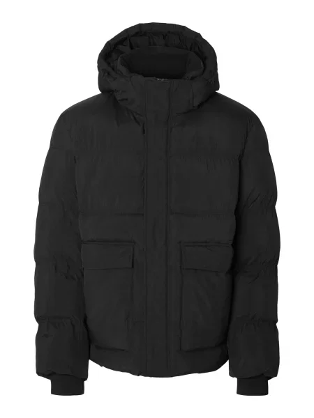 SELECTED Geacă de iarnă SLHANDERS' negru