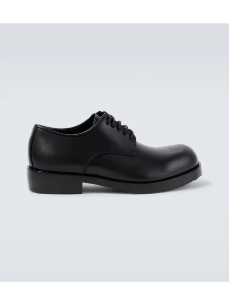 Pantofi derby Dries Van Noten din piele negru