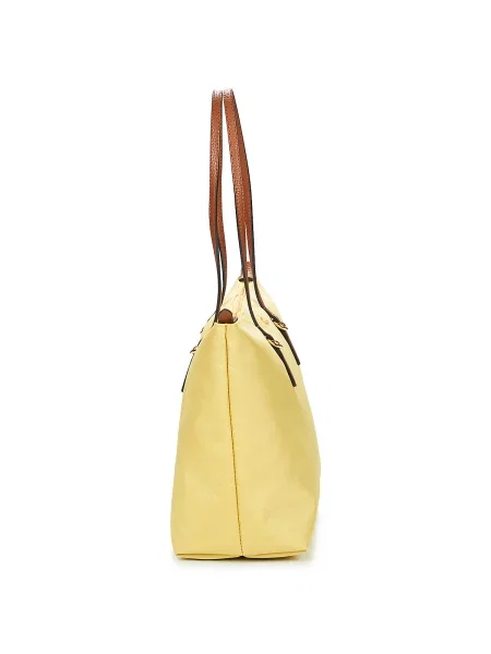 Geantă shopper Lauren Ralph Lauren galben