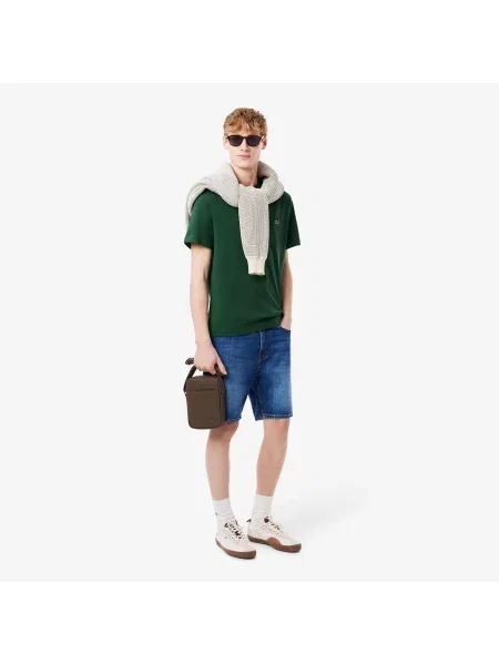 Lacoste Klasyczna Saszetka brązowy