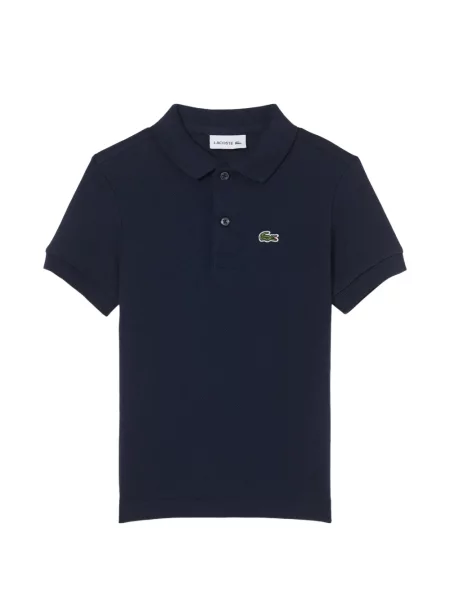 Koszulka polo dziecięca Lacoste niebieska