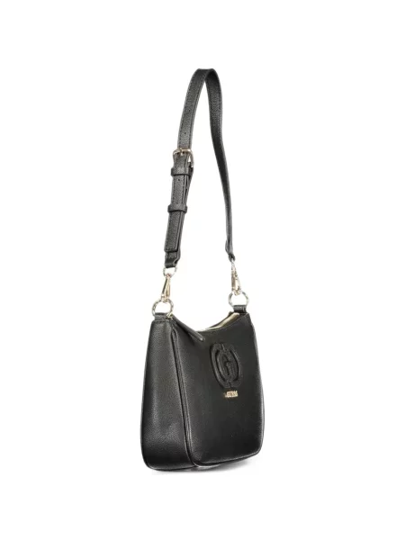 Geantă shopper Guess cu autograf negru