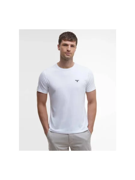 Tricou Barbour alb