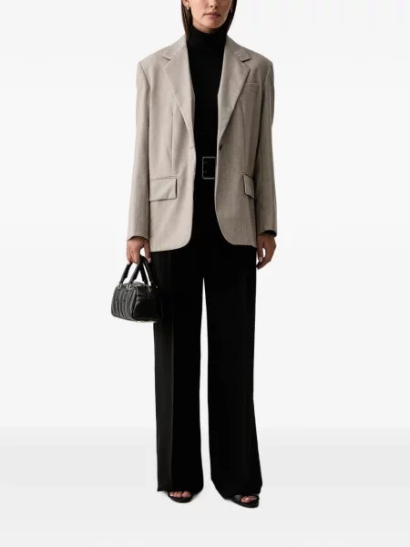 Cu centură pantaloni Trussardi negru