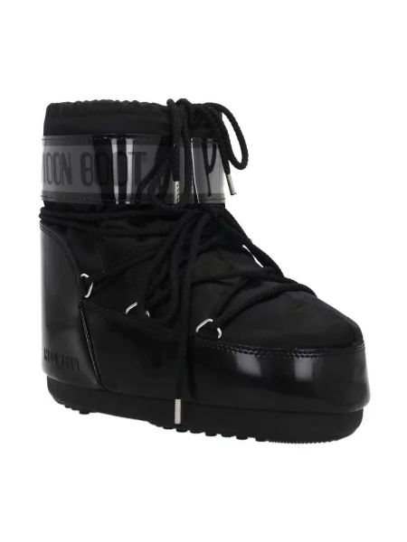 Tenisky Moon Boot Icon Low Glance Black EUR černé