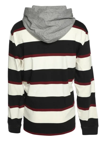 Semišové pruhované tričko Polo Ralph Lauren s potiskem růžové