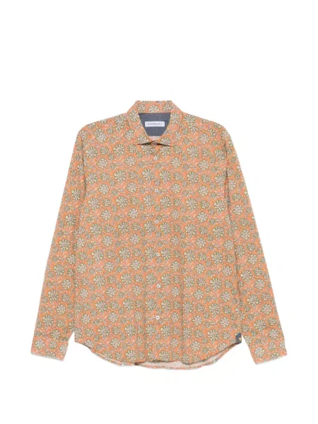 Lung cămașă Manuel Ritz cu model floral cu imagine portocaliu