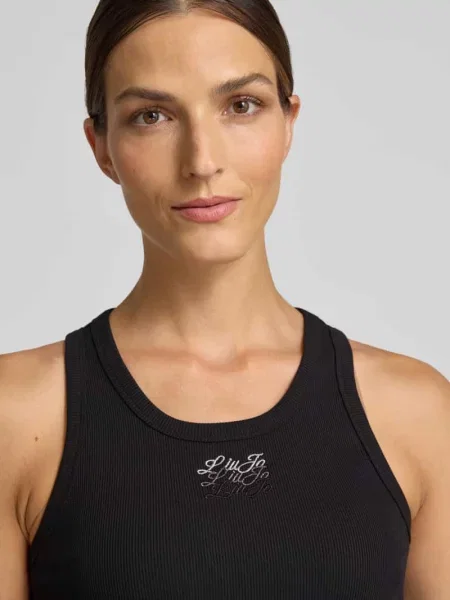 Top Liu Jo White czarny