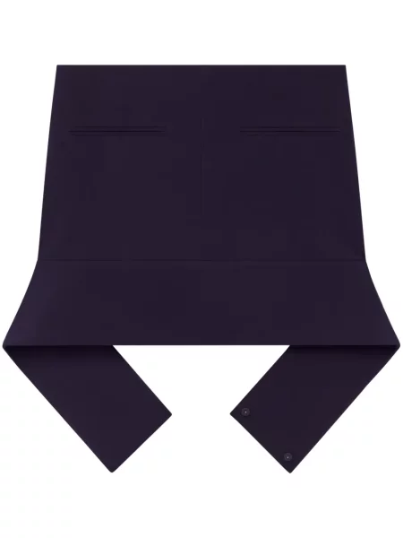 Mała mały spódnica mini Courreges czarna