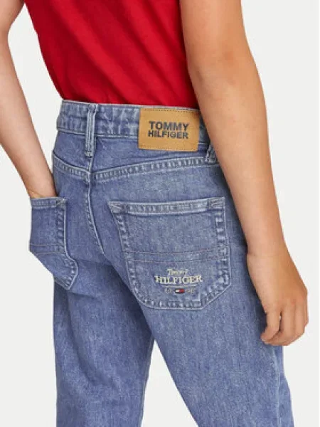 Tommy Hilfiger Džinsai Modern Straight Fit mėlyna