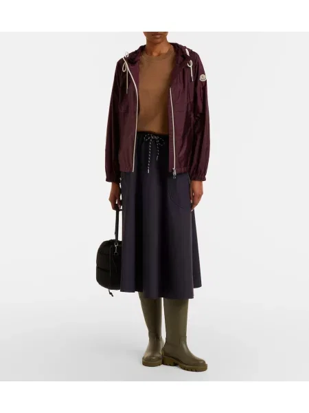 Pulover Moncler de lână maro