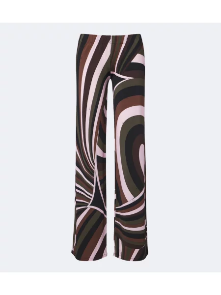 Pantaloni Pucci din satin