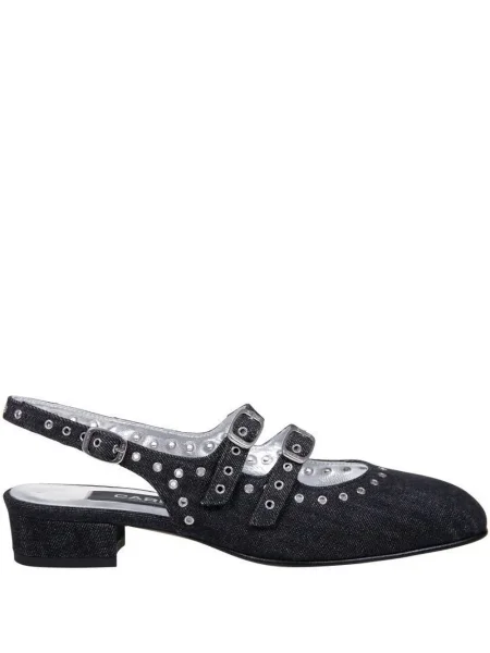 Pantofi cu toc Carel Paris slingback negru