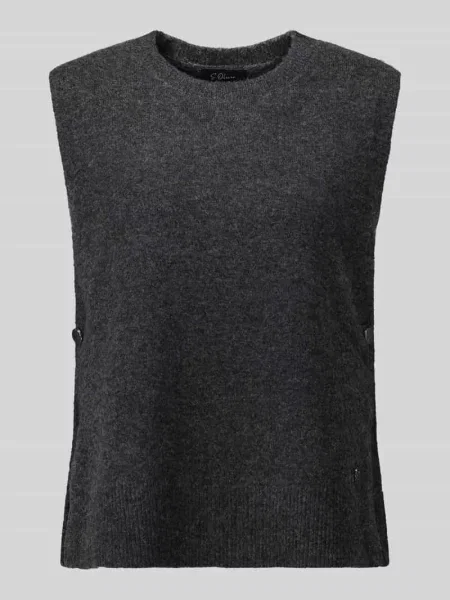 Bezrękawnik o kroju regular fit z dodatkiem wełny S.oliver Black Label