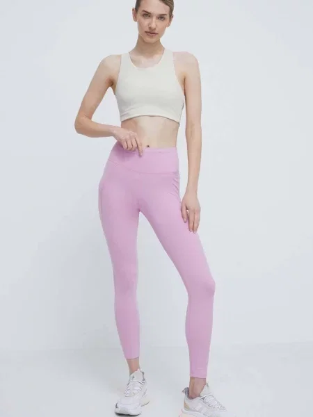 Pajkice za vadbo Reebok LUX COLLECTION roza