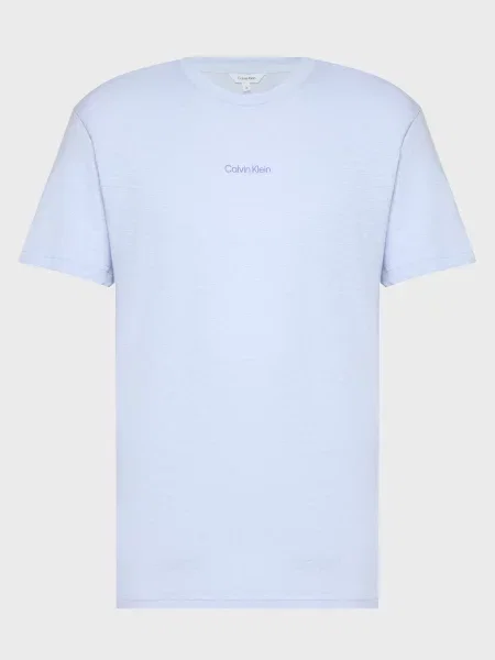 Футболка Calvin Klein с круглым вырезом голубая