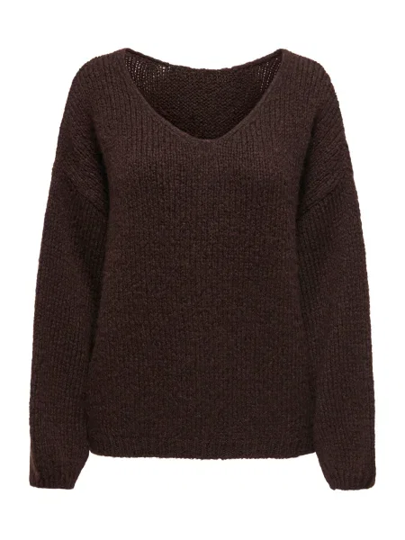 JDY Pulover JDYDinea ciocolatiu