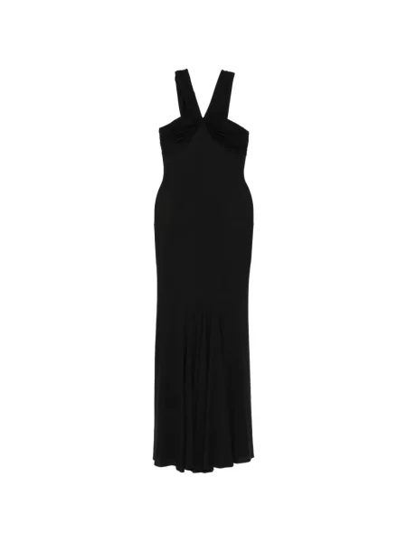Rochie Herve L. Leroux din jerseu negru