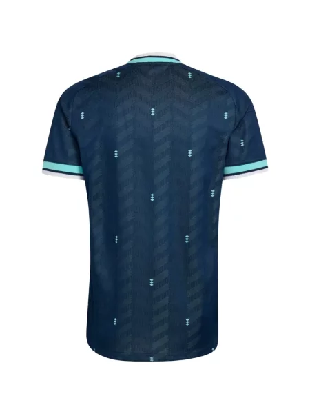 Cămașă Adidas din jerseu cu autograf galben