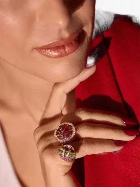Inel Clara Chehab cu garnet