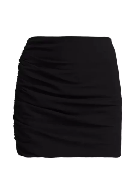 Fusta mini The Sei cu volane negru