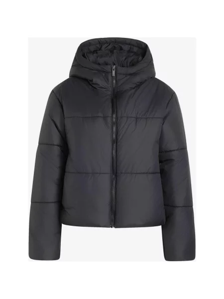 Kurtka z kapturem adidas Essentials Highloft Insulated Puffer S czarny