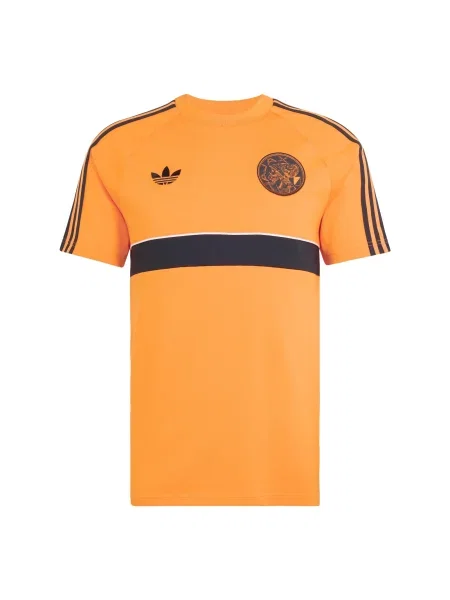 ADIDAS PERFORMANCE Funkčné tričko Ajax Amsterdam tmavooranžová / čierna biela