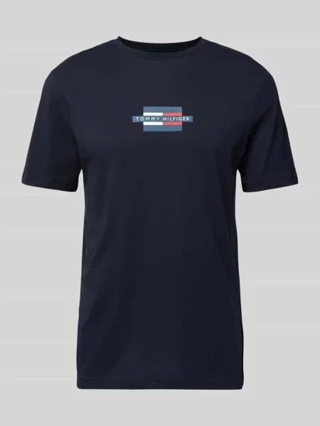 T-shirt o kroju z czystej bawełny