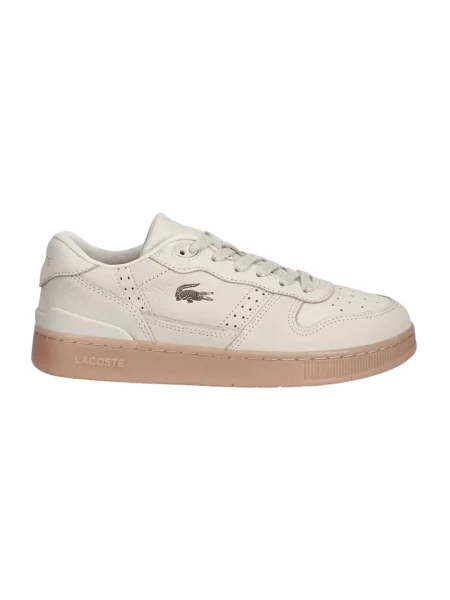 Sneakersy Lacoste beżowe