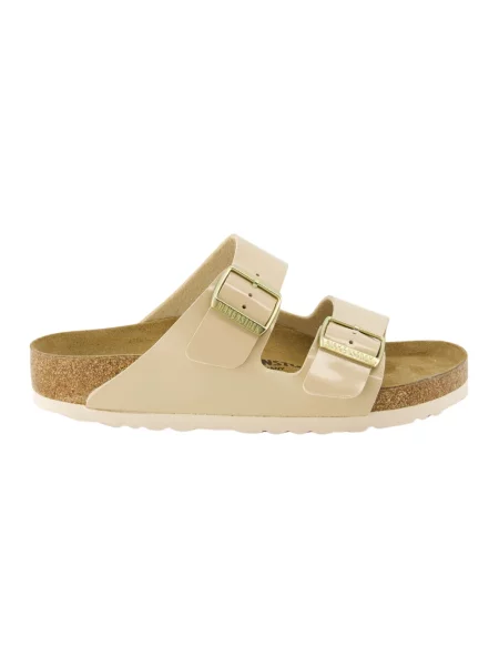 Klapki Birkenstock brązowe