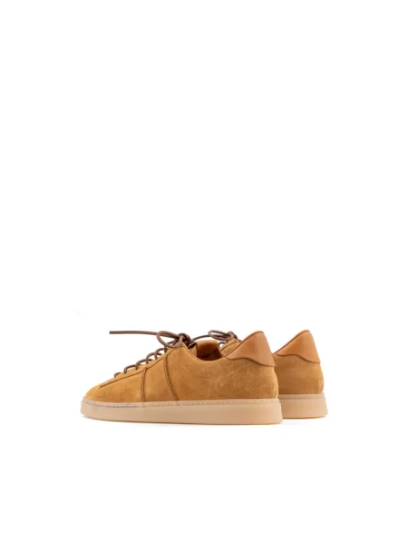 Sneakersy Buttero skórzane brązowe