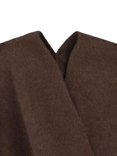 Geacă Brunello Cucinelli cu franjuri maro