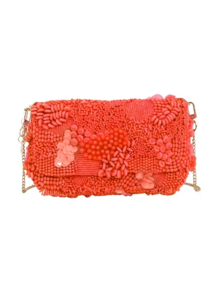 Torebka bagietka Lola Casademunt czerwona