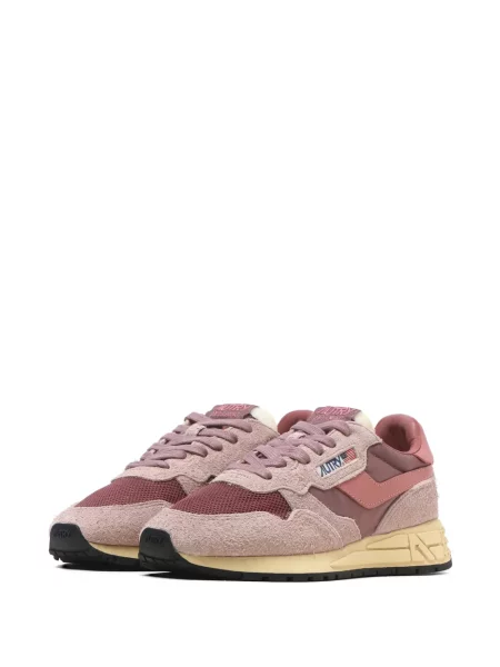 Sneakers Autry σουέντ ροζ