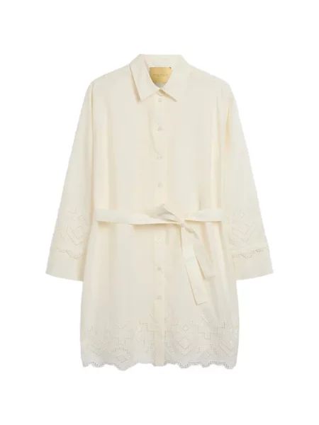 Rochie tip cămașă Momoni cu broderie
