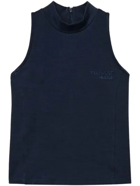 Top Twinset albastru