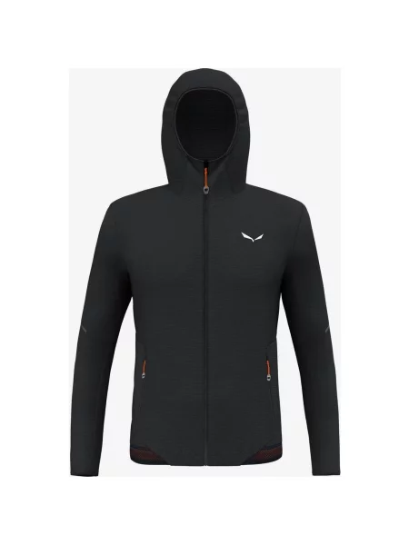 Polar z kapturem Salewa Pedroc 2 Polarlite w kolorze czarnym XL czarna