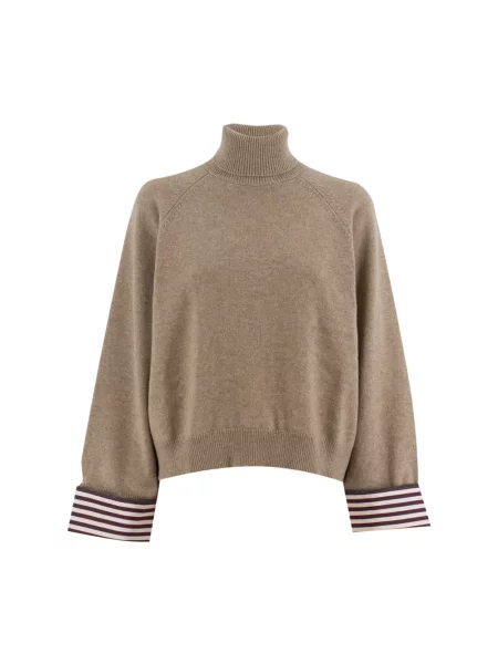 Golf golf Brunello Cucinelli brązowy