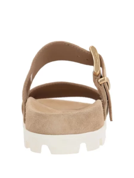 Sandale Miu Miu din piele de căprioară