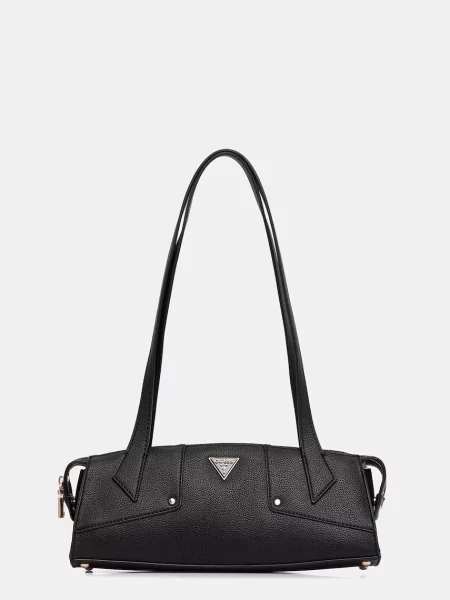 Guess torebka bagietka z imitacji skóry DARCY czarna