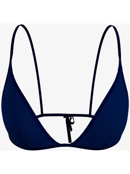 Góra od bikini w kolorze granatowym Tommy Hilfiger Nautical S niebieskie