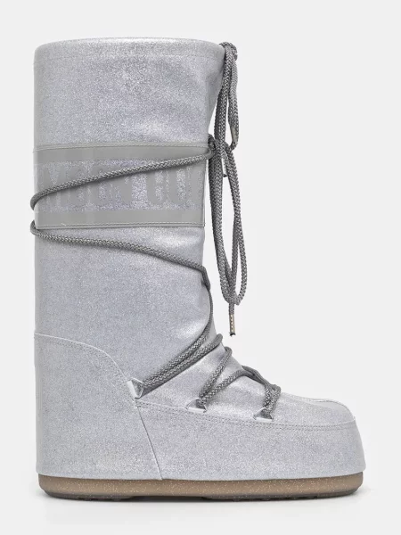 Moon Boot śniegowce MB ICON GLITTER srebrny