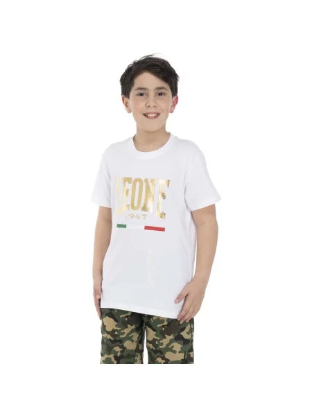 Tricou copii Leone 1947 alb