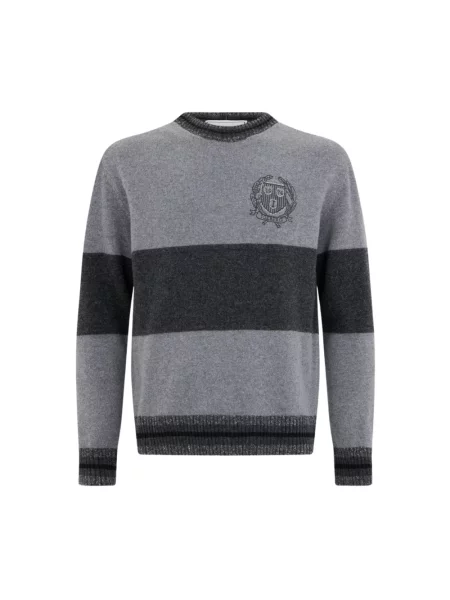 Sweter Iceberg wełniany szary