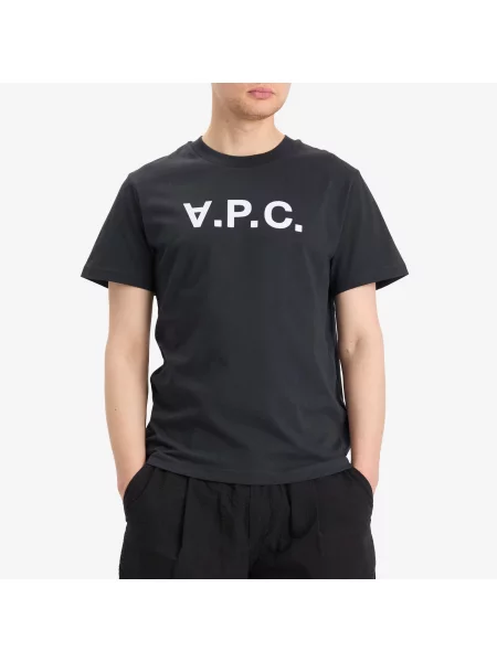 Koszulka A.p.c. granatowa