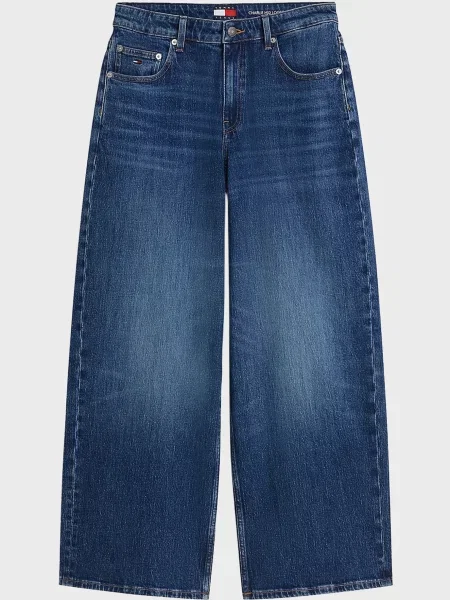 Широкі джинси Tommy Jeans сині