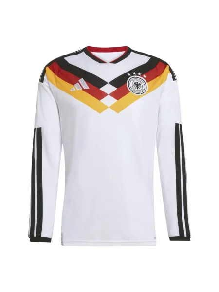 Adidas Koszulki Mężczyzna S Germany 26 Home Long Sleeve Jersey biały
