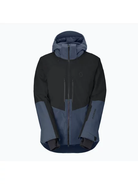 Куртка лижна SCOTT Ultimate Dryo black/dusk blue чорна